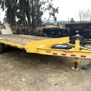 Deck over trailer rental in Fontana CA - JMJ Trailer Rentals flatbed deck over